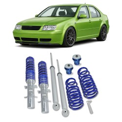 Kit Combiné Fileté BlueLine approprié pour VW Golf 4 (1J1) 1997-2003, Variant (1J5) 1999-2006 et Bora (1J2) 1998-2005
