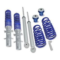 Kit Combiné Fileté BlueLine approprié pour VW Golf 4 (1J1) 1997-2003, Variant (1J5) 1999-2006 et Bora (1J2) 1998-2005
