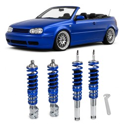 BlueLine Coilover Kit suitable for VW Golf 4 Cabrio