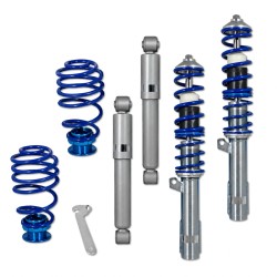 Kit Combiné Fileté BlueLine approprié pour Opel Astra G CC (T98) 1998-2004, Berline (T98/NB) 1998-2004, Caravan (T98/Kombi) 1998-2004, Coupé (T98C) 2000-2004, Cabriolet (T98C) 2001-2005