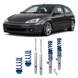 BlueLine Coilover Kit suitable for Ford Focus 1 1.4,1.6, 1.8, 2.0 1.8TD, TDdi, TDCi, except 2.0 RS and Turnier year 10.1998-2004