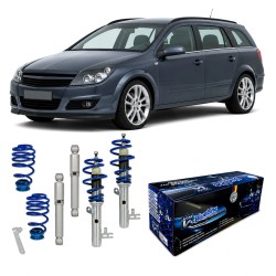 BlueLine Coilover Kit suitable for Opel Astra H incl. Twintop and Caravan