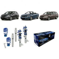 BlueLine Coilover Kit suitable for Opel Astra H incl. Twintop and Caravan