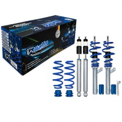 BlueLine Coilover Kit suitable for VW Golf 5 1.4 / TSi, 1.6, 2.0, 2.0T / DSG, except vehicles with four-wheel drive