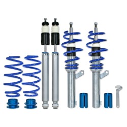 BlueLine Coilover Kit suitable for VW Golf 5 1.4 / TSi, 1.6, 2.0, 2.0T / DSG, except vehicles with four-wheel drive