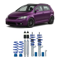 Kit Combiné Fileté Blueline approprié pour VW Golf 5 Plus (1KP) 2004-2014 & Golf 5 Variant (1K5) 2007–2009 1.4, 1.4 FSI, 1.4 TSI, 1.6, 1.6 FSI, 2.0 FSI, 2.0 SDI, 1.9 TDI