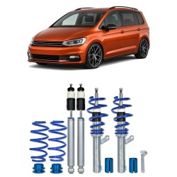 BlueLine Coilover Kit suitable for VW Touran 1T 1.9TDi / DSG, 2.0TDi / DSG