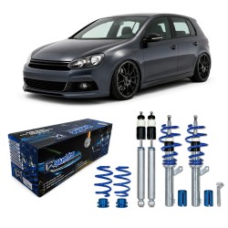 BlueLine Coilover Kit suitable for VW Golf 6 2008-2012, 1.8 T, 2.0 GTI, 1.6 TDI, 2.0 TDI