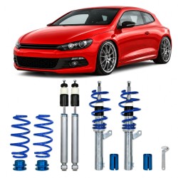 BlueLine Gewindefahrwerk passend für VW Scirocco 3, 1.4TSi, 2.0TSi, 2.0TDi / DSG