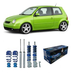 BlueLine Coilover Kit suitable for VW Lupo 6X 1.0, 1.4, 1.4 16V, 1.6GTi, 1.4TDi, 1.7SDi, year 1999 -