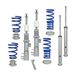 BlueLine Coilover Kit suitable for Alfa Romeo MiTo 1.4, 1.4 Turbo, 1.3JTDm, 1.6JTDm, 2008-2018