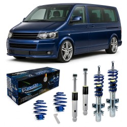 BlueLine Coilover Kit suitable for VW Multivan and Bus T5 4Motion Typ 7H 2.0, 3.2 V6, 1.9TDi, 2.0TDi / BiTDi, 2.5TDi  year  2003 - 2015