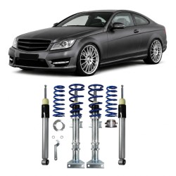 Kit Combiné Fileté BlueLine approprié pour Mercedes Classe C C204 Coupé 2011-2015, S204 Modèle T 2007-2014