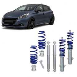 Kit Combiné Fileté Blueline approprié pour Peugeot 208 I 2012-2019