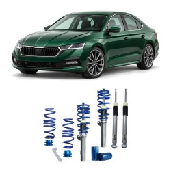 BlueLine Coilover Kit suitable for  Skoda Octavia IV (NX) 1.0 TSI/ 1.5 TSI/ 2.0 TDI, 2020-, only for vehicles with independent rear suspension